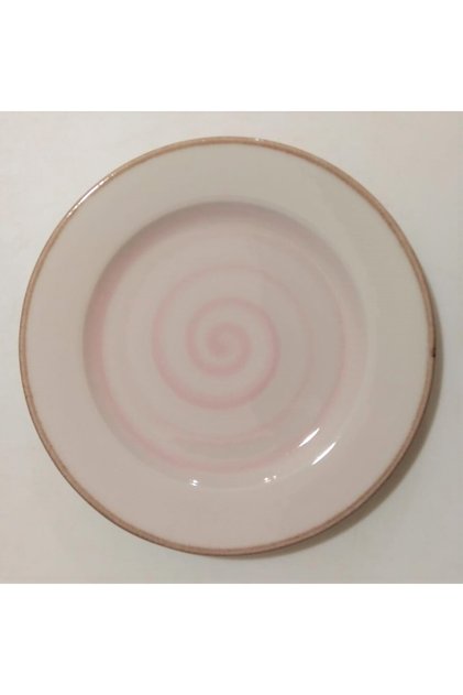 Tulu Pink Porcelain 1 Piece 19 cm Dessert Plate