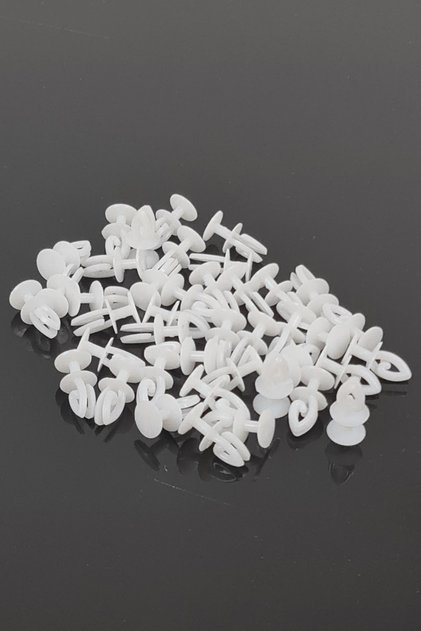 Curtain Button Interlocking 40 Pieces Plastic Cornequin Connection Kd066