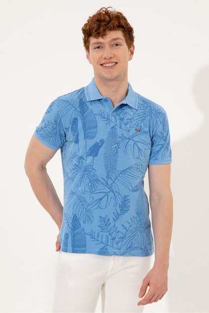 Blue Men's T-Shirt