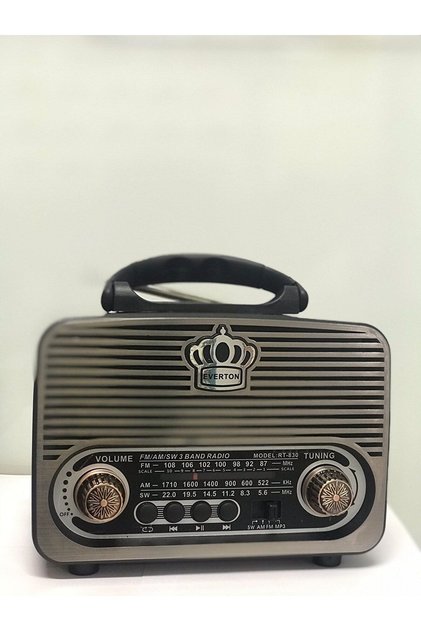 Rt-830 Güneş Enerjili Bluetooth, Nostalji , Fm/am/sw 3 Band Radyo ,usb, Sd ,aux Mp3 Player