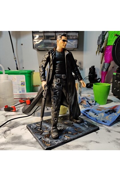 TuransoyCraft The Matrix Neo Boyalı Figür 25 cm Dev Boy - Fiyatı
