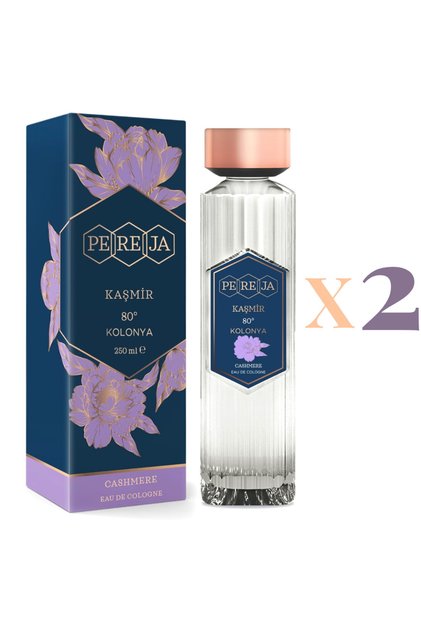 Parfümlü Kolonya Kaşmir 250ml 2 Li Set