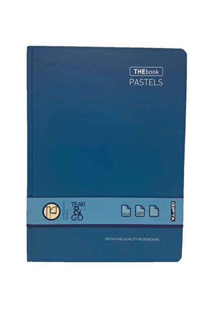 Gıpta Thebook Pastels Ip.dkş. Sert Kapak Defter 20x28-400 Yaprak