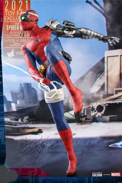 Hot Toys Spider-man (cyborg Spider-man Suit) Exclusive Sixth Scale