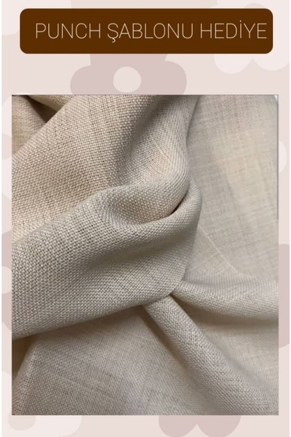 3 Adet 36*40 Punch Kumaşı Punch Yastık Kılıfı Punch Pano Kumaş Keten