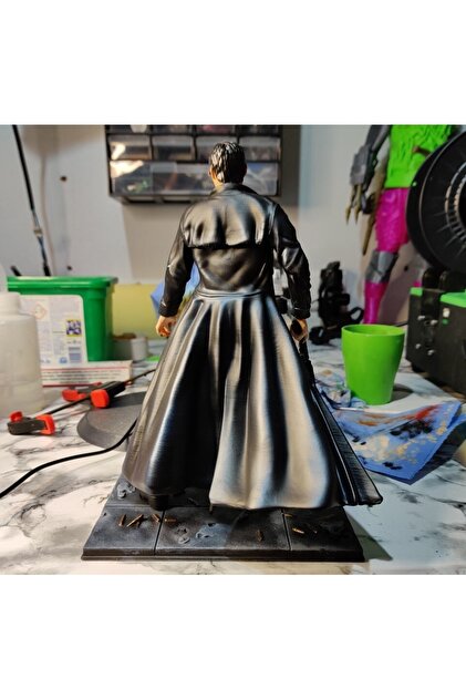 TuransoyCraft The Matrix Neo Boyalı Figür 25 cm Dev Boy - Fiyatı