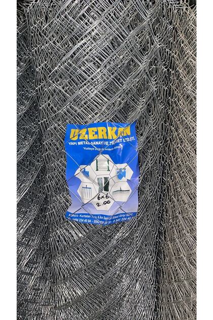 Tel Örgü Bahçe Çiti Yükseklik 1.5 Mt Göz Aralığı 6x6 Kalınlık 2mm