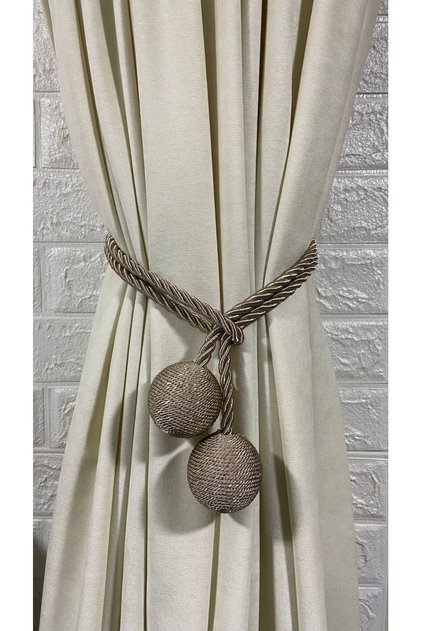 Accesoriu pentru perdea Colectare perdele Tie 2 bile Fonduri Colector perdea