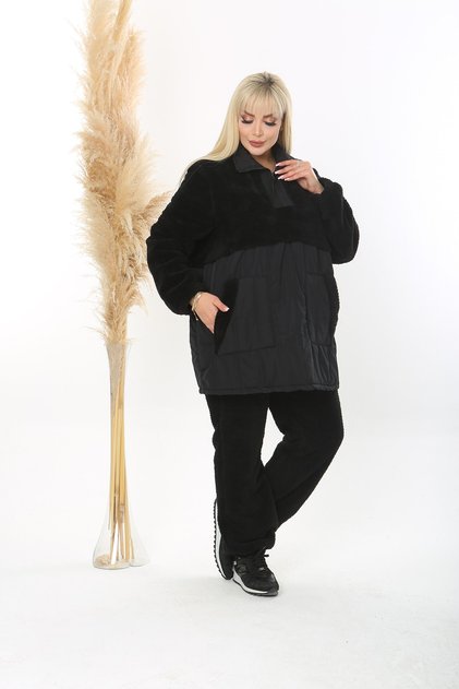 Women's Plus Size Plush Set
