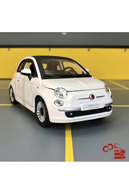 Burago Fiat 500 2007 1/24 Ölçek Diecast Metal Model Araba - Fiyatı