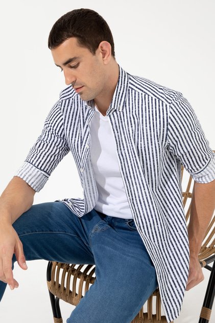 Men's Navy Shirt