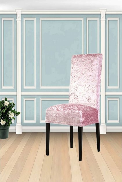 Bashtugh Chair Cover, Washable, Elastic, Velvet Fabric Chair Cover 1 Piece