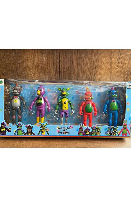 scntoys Oyuncak 5li Freddy Figür Five Nights At Freddy