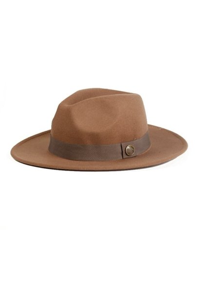 Camel Cowboy Felt Hat Unisex