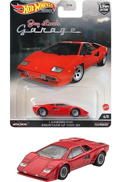 HOT WHEELS Premium Car Culture Lamborghını Countach Lp 5000 Qv