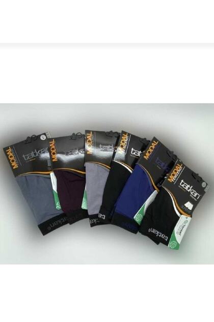 Set de 6 boxeri pentru bărbați, colorați