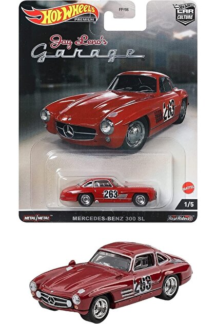 HOT WHEELS 2022 New - Yeni Mercedes Benz 300sl Jay Leno's Garage