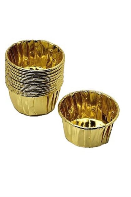 Gold Cup Cake Muffin Kabı 25 Adet