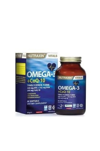 Omega 3 + Co Q-10 / 60 Softgel