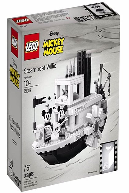 Disney Mickey Mouse Steamboat Willie Set 21317