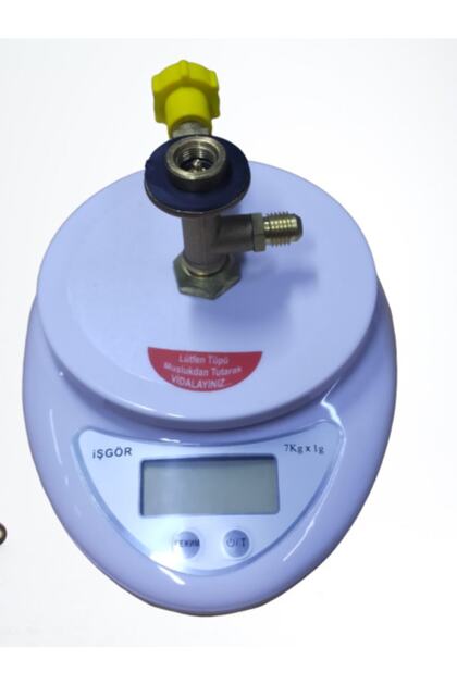 Universal Ermiya R600a R134a Gaz Dijital Terazili Tüp Destek