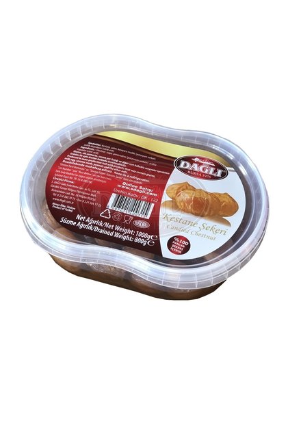 Dağlı Kestane Şekeri Büyük Boy Pls Kase Kestane Şekeri