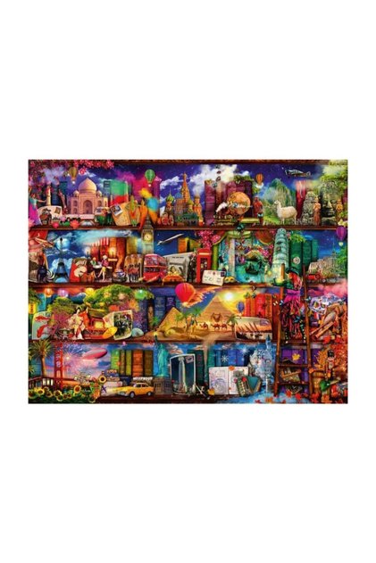 2000 Parçalı Puzzle Kitapların Dünyası-166855