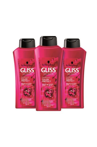 Gliss Şampuan 525 ml Color Tr X 3 Adet - 1