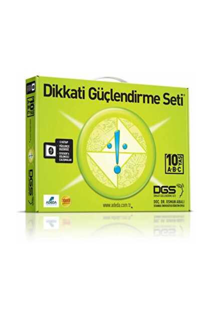 Adeda Yayınları Dikkati Güçlendirme Seti (4.Sınıf) 10 Yaş (3 Kitap