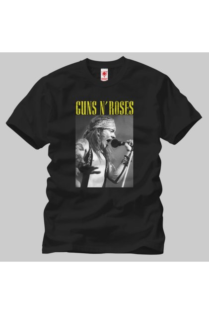 Guns N Roses: Tricou pentru bărbați Axl Live Profile