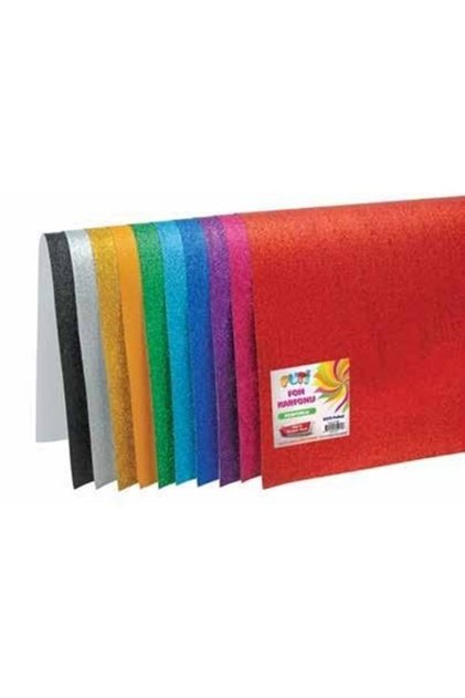 Glitter Eva Black Color 50X70 1 Piece