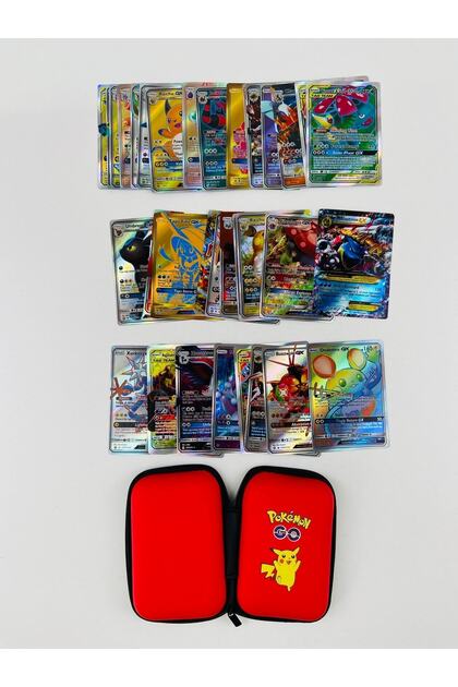 Abetto Market Pokemon Gx Oyun Kartı 25 Adet Özel Ve Parlak Kart Ve