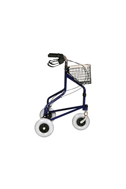 Tagesan 3 Tekerlekli Rollatör Yürüteç Walker – Frenli, Sepetli ve Çantalı