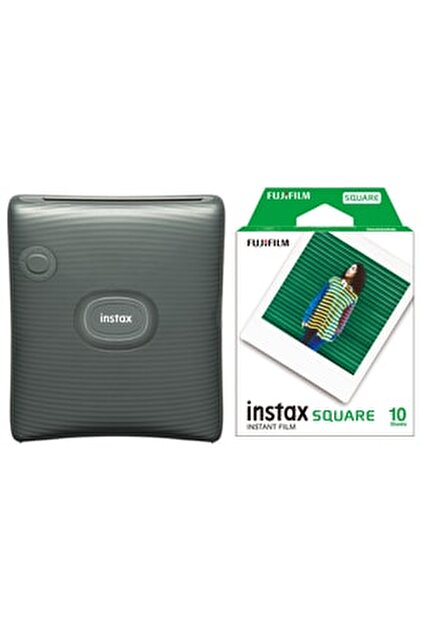 Fujifilm Instax Sq Link Yeşil Ex D Akıllı Telefon Yazıcısı Ve 20