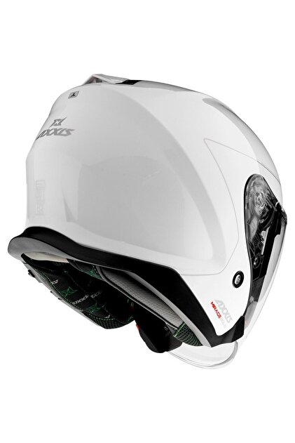 Axxis Mırage Solıd Gloss Motosiklet Kaskı Whıte - Fiyatı, Yorumları