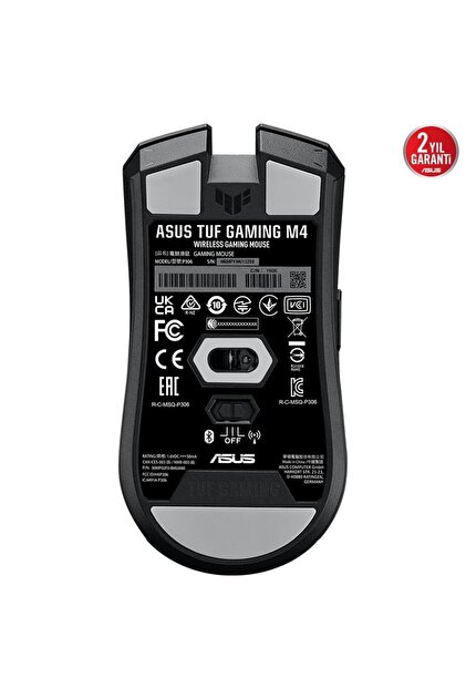 ASUS TUF Gaming M4 Wireless 12.000 DPI 6 Tuş Optik Kablosuz Gaming