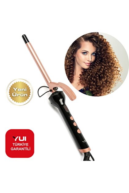 Yui Kb306 Seramik Plaka Afro Dalga 13mm Saç Şekillendirici Maşa