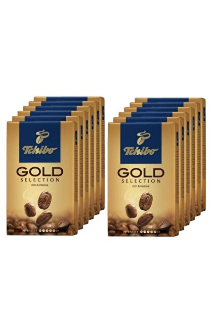 Tchibo Gold Selection Öğütülmüş Filtre Kahve 3000 Gr ( 12 X 250 Gr