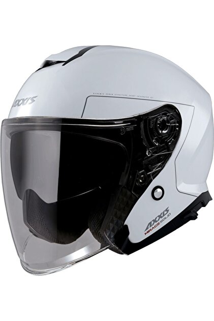 Axxis Mırage Solıd Gloss Motosiklet Kaskı Whıte - Fiyatı, Yorumları