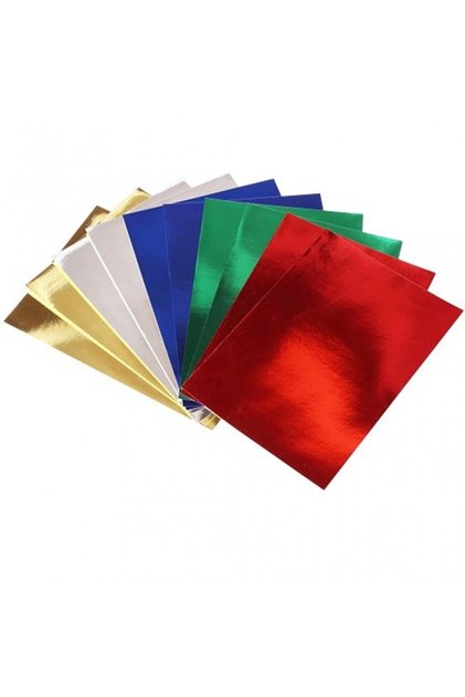 10'lu 25x35 Metalik Fon Kartonu