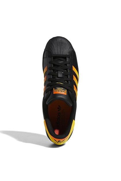 adidas Siyah - Turuncu Erkek Lifestyle Ayakkabı Fz5893 Superstar
