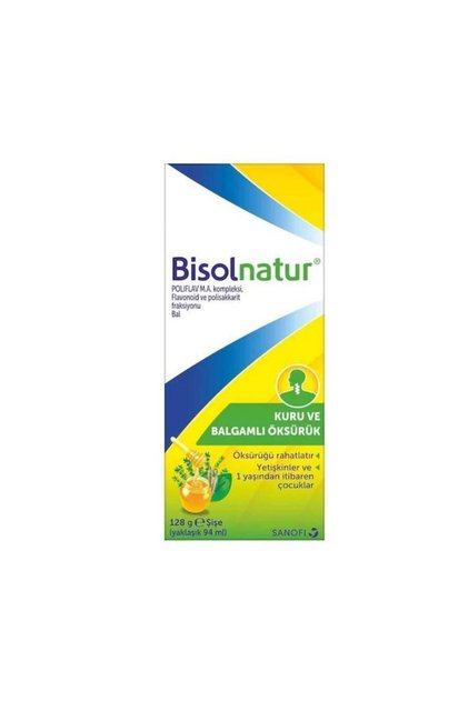 Doğal Içerikli Öksürük Şurubu 128g Doğal Içerikli Öksürük Şurubu 128 gr