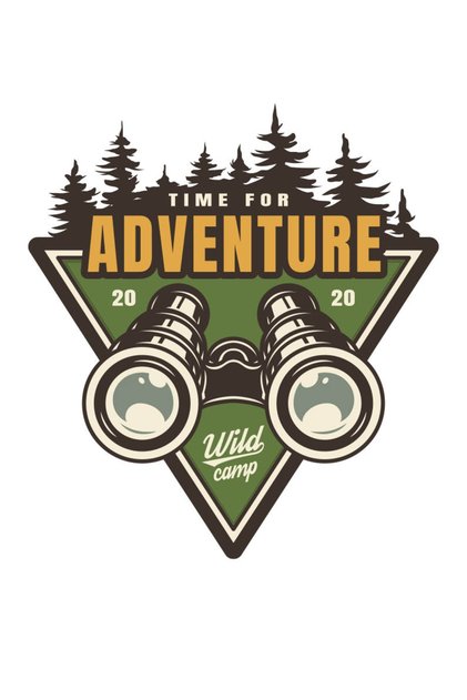 Time For Adventure Auto, Motorcycle, Helmet, Laptop Sticker 13x12 Cm