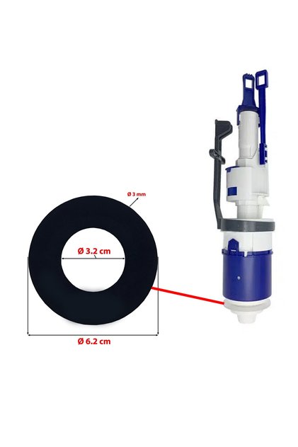 Geberit Eski Tip Gömme Rezervuar Boşaltma Grubu Contası Geberit Gömme Rezervuar Boşaltma Conta