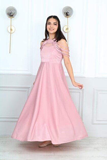 Jannock Children's White Evening Dress - Evening Dress - Wedding Graduation  Dress Outfit 9 Years - 10 Years - 11 Years - 12 Years - 13 Years Old-  Trendyol
