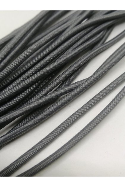 3 Mm Rubber Thread Gray Color 10 Meters