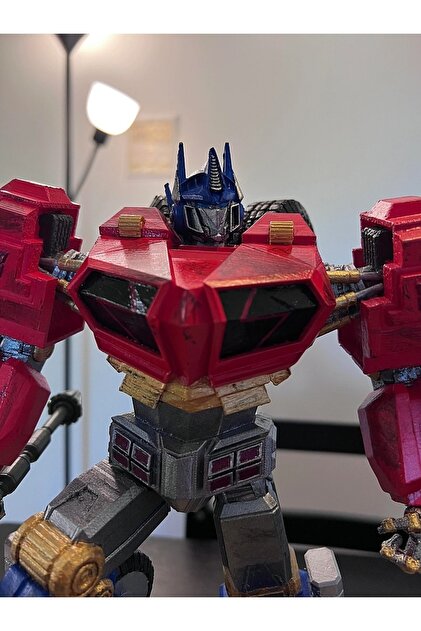 TuransoyCraft Optimus Prime Cybertron Savaşı Transformers Boyalı