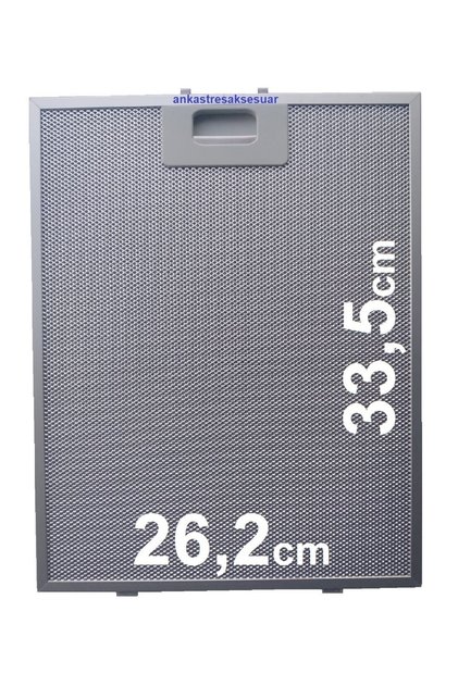 Adv 5160 I Piramit Davlumbaz Filtre 26,2x33,5cm Aspiratör Yağ Filtresi Orijinal 9189204750 Uyumlu