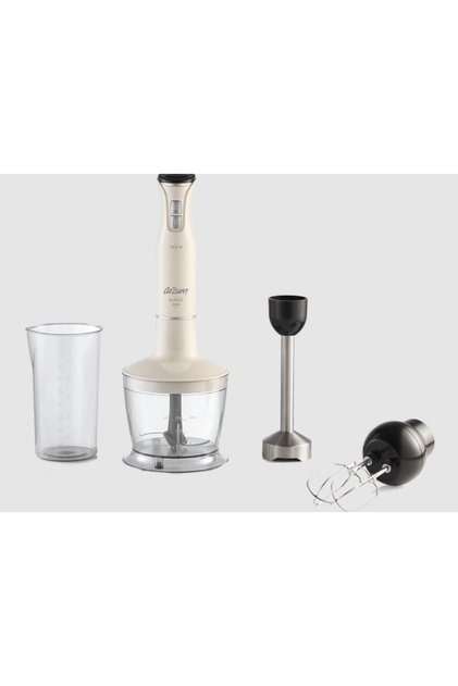 Mutfak Robotu Seti Çok Amaçlı Blender Set Krem