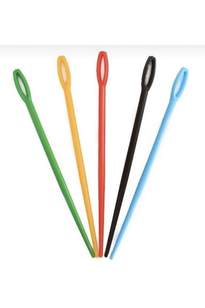 Plastic Wool Needle (10Pcs)